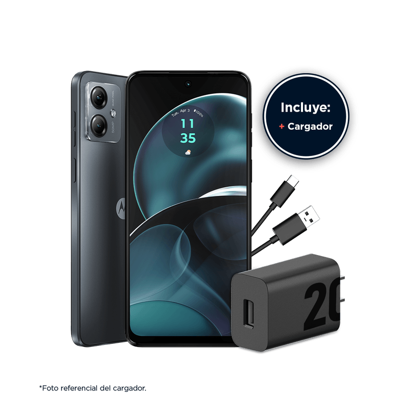 Moto g14: Pantalla Full HD+ de 6.5 + Dolby Atmos - Motorola Perú